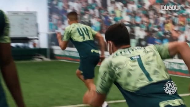 Palmeiras players are back to the training centre